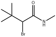 N1,3,3-TRIMETHYL-2-BROMOBUTANAMIDE Struktur