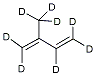 ISOPRENE (D8) Struktur