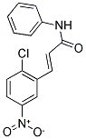 N1-PHENYL-3-(2-CHLORO-5-NITROPHENYL)ACRYLAMIDE Struktur