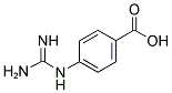 P-GUANIDINE BENZOIC ACID Struktur