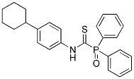 N-(4-CYCLOHEXYLPHENYL)OXO(DIPHENYL)PHOSPHORANECARBOTHIOAMIDE Struktur