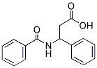 3-BENZOYLAMINO-3-PHENYL-PROPIONIC ACID Struktur