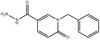 1-BENZYL-6-OXO-1,6-DIHYDRO-3-PYRIDINECARBOHYDRAZIDE Struktur