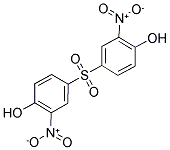 3,3'-DINITRO-4,4'-DIHYDROXYDIPHENYL SULFONE Struktur