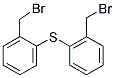 1-(BROMOMETHYL)-2-([2-(BROMOMETHYL)PHENYL]THIO)BENZENE Struktur