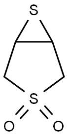 3,6-DITHIA-BICYCLO[3.1.0]HEXANE 3,3-DIOXIDE Struktur