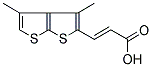 3-(3,4-DIMETHYLTHIENO[2,3-B]THIOPHEN-2-YL)ACRYLIC ACID Struktur