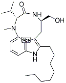 (+)-7-OCTYLINDOLACTAM V Struktur