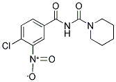 N1-PIPERIDINOCARBONYL-4-CHLORO-3-NITROBENZAMIDE Struktur