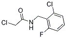 N1-(2-CHLORO-6-FLUOROBENZYL)-2-CHLOROACETAMIDE Struktur