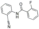 N-(2-CYANOPHENYL)-2-FLUOROBENZAMIDE Struktur