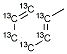 TOLUENE-13C6 Struktur