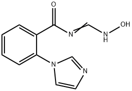 N-[(HYDROXYIMINO)METHYL]-2-(1H-IMIDAZOL-1-YL)BENZENECARBOXAMIDE Struktur