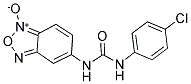 5-([(4-CHLOROANILINO)CARBONYL]AMINO)-2,1,3-BENZOXADIAZOL-1-IUM-1-OLATE Struktur