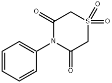 4-PHENYL-1LAMBDA6,4-THIAZINANE-1,1,3,5-TETRAONE Struktur