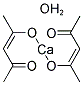 CALCIUM ACETYLACETONATE HYDRATE Struktur