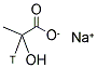 LACTIC ACID SODIUM SALT, DL-, [2-3H] Struktur