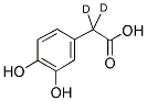 3,4-DIHYDROXYPHENYLACETIC ACID (2,2-D2) Struktur