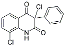 3,8-DICHLORO-3-PHENYL-1,2,3,4-TETRAHYDROQUINOLINE-2,4-DIONE Struktur