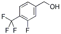 3-FLUORO-4-(TRIFLUOROMETHYL)BENZYL ALCOHOL Struktur