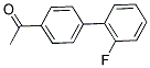 1-(2'-FLUORO[1,1'-BIPHENYL]-4-YL)ETHANONE Struktur