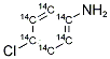 4-CHLOROANILINE-UL-14C Struktur