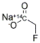 FLUOROACETIC ACID SODIUM SALT, [1-14C] Struktur