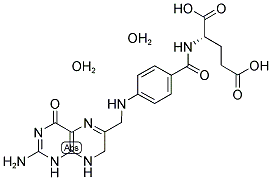 DIHYDROFOLIC ACID DIHYDRATE Struktur