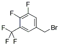 3,4-DIFLUORO-5-(TRIFLUOROMETHYL)BENZYL BROMIDE Struktur