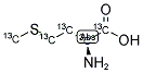 L-METHIONINE (U-13C5) Struktur