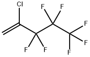 2-CHLORO-3,3,4,4,5,5,5-HEPTAFLUORO-1-PENTENE Struktur