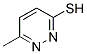 6-METHYLPYRIDAZINE-3-THIOL Struktur