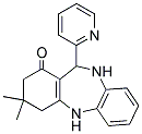 2,10-DIAZA-5,5-DIMETHYL-9-(2-PYRIDYL)TRICYCLO[9.4.0.0(3,8)]PENTADECA-1(11),3(8),12,14-TETRAEN-7-ONE Struktur