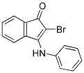 2-BROMO-3-(PHENYLAMINO)INDEN-1-ONE Struktur