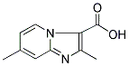 2,7-DIMETHYLIMIDAZO[1,2-A]PYRIDINE-3-CARBOXYLIC ACID Struktur