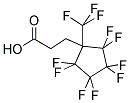 3-[OCTAFLUORO-1-(TRIFLUOROMETHYL)CYCLOPENTYL]PROPIONIC ACID Struktur