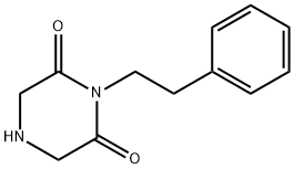 1-(2-PHENYLETHYL)PIPERAZINE-2,6-DIONE Struktur