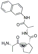 H-ALA-PRO-ALA-BETA-NA Struktur