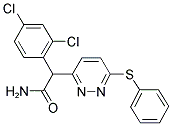 2-(2,4-DICHLOROPHENYL)-2-[6-(PHENYLSULFANYL)-3-PYRIDAZINYL]ACETAMIDE