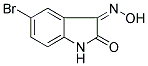 (3Z)-5-BROMO-1H-INDOLE-2,3-DIONE 3-OXIME Struktur