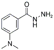 3-(DIMETHYLAMINO)BENZHYDRAZIDE Struktur