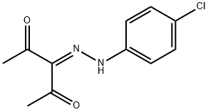 2,3,4-PENTANETRIONE 3-[N-(4-CHLOROPHENYL)HYDRAZONE] Struktur