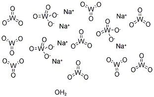 SODIUM METATUNGSTATE HYDRATE Struktur