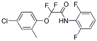 2-(4-CHLORO-2-METHYLPHENOXY)-N-(2,6-DIFLUOROPHENYL)-2,2-DIFLUOROACETAMIDE Struktur