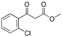 METHYL 2-CHLOROBENZOYLACETATE Struktur