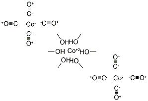 COBALT CARBONYL METHOXIDE Struktur