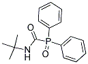 N-(TERT-BUTYL)(OXO)DIPHENYLPHOSPHORANECARBOXAMIDE Struktur