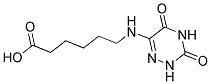 6-(3,5-DIOXO-2,3,4,5-TETRAHYDRO-[1,2,4]TRIAZIN-6-YLAMINO)-HEXANOIC ACID Struktur