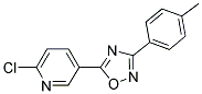 2-CHLORO-5-[3-(4-METHYLPHENYL)-1,2,4-OXADIAZOL-5-YL]PYRIDINE Struktur