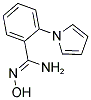 N'-HYDROXY-2-(1H-PYRROL-1-YL)BENZENECARBOXIMIDAMIDE Struktur